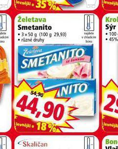 Norma Želetava smetanito nabídka