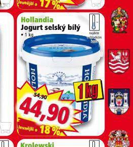 Norma Hollandia jogurt selský bílý nabídka