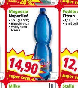 Norma Magnesia neperlivá nabídka