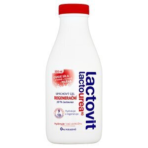 Lidl Lactovit lactourea10 regenerační sprchový gel 500ml nabídka