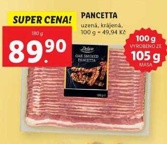 Lidl Pancetta, 180 g nabídka