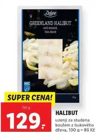 Lidl Halibut uzený, 150 g nabídka