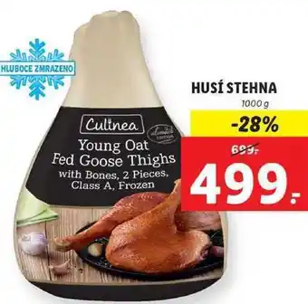 Lidl Husí stehna, 1000 g nabídka