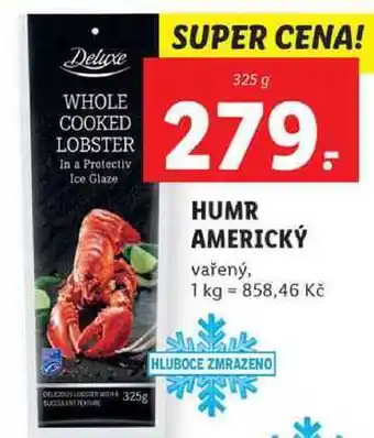 Lidl Humr americký, 325 g nabídka