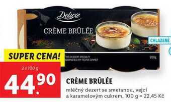 Crème brûlée, 2x 100 g