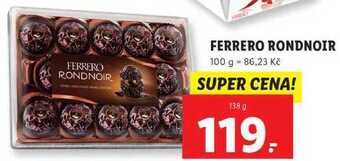 Lidl Ferrero rondnoir, 138 g nabídka