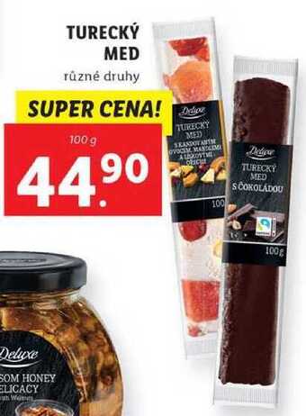 Lidl Turecký med, 100 g nabídka