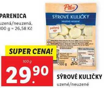 Lidl Sýrové kuličky, 100 g nabídka