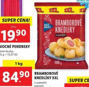 Lidl Bramborové knedlíky xxl, 1 kg nabídka