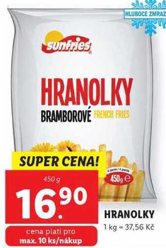 Lidl Hranolky, 450 g nabídka