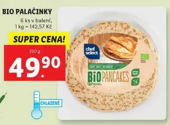 Lidl Bio palačinky 6 ks v balení, 350 g nabídka