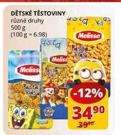 Flop Dětské těstoviny různé druhy 500 g nabídka
