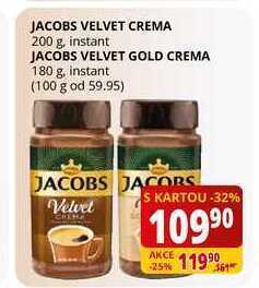 Flop Jacobs velvet crema 200 g nabídka