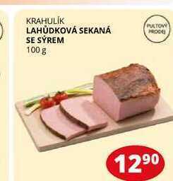Flop Lahůdková sekaná se sýrem 100 g nabídka