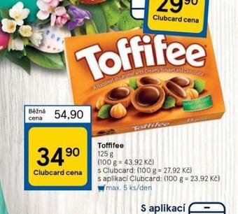 Tesco Toffifee nabídka