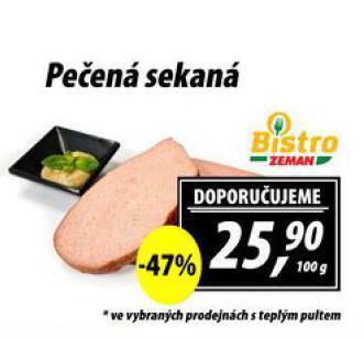 ZEMAN Pečená sekaná nabídka