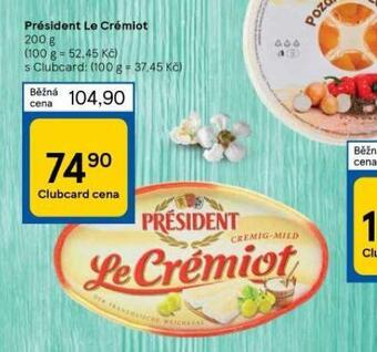 Tesco Président le crémiot nabídka
