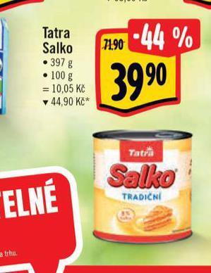 Albert Tatra salko nabídka
