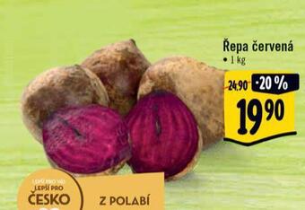 Albert Řepa červená nabídka