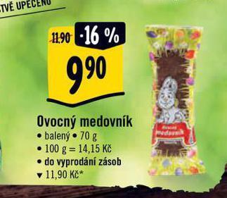 Albert Ovocný medovník nabídka