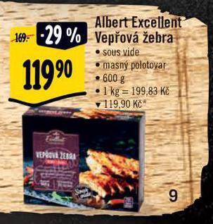 Albert Vepřová žebra nabídka