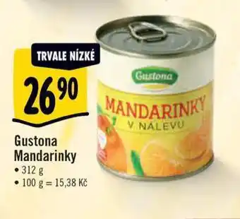 Albert Gustona mandarinky nabídka