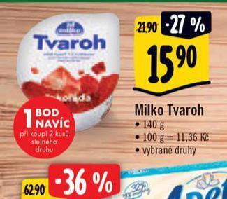 Albert Milko tvaroh nabídka