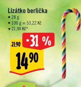 Albert Lízátko berlička nabídka