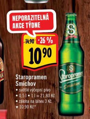 Albert Pivo staropramen nabídka