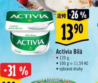 Albert Activia nabídka