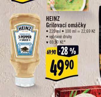 Albert Heinz grilovací omáčky nabídka