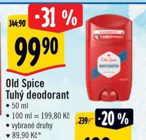 Albert Old spice tuhý deodorant nabídka