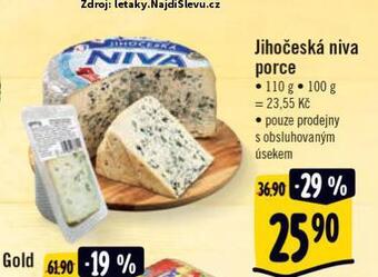 Albert Jihočeská niva sýr nabídka
