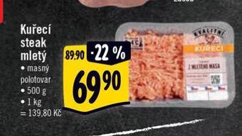 Albert Kuřecí steak mletý nabídka