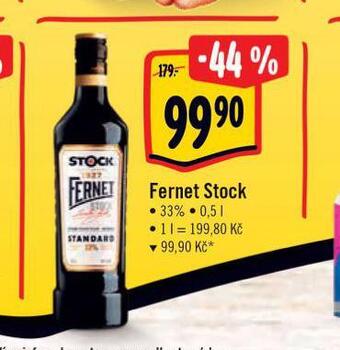 Albert Fernet stock nabídka