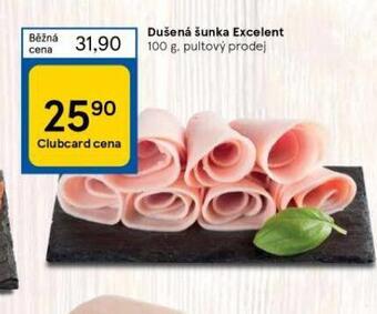 Tesco Dušená šunka excelent nabídka