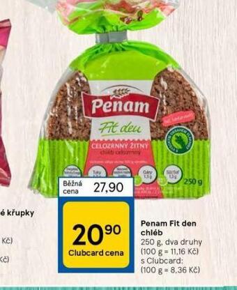 Tesco Penam fit den chléb nabídka