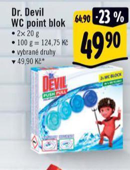 Albert Dr. devil wc point block nabídka