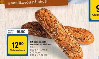 Tesco Fit kornbageta cereální s kváskem nabídka