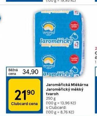 Tesco Jaroměřický tvaroh měkký nabídka