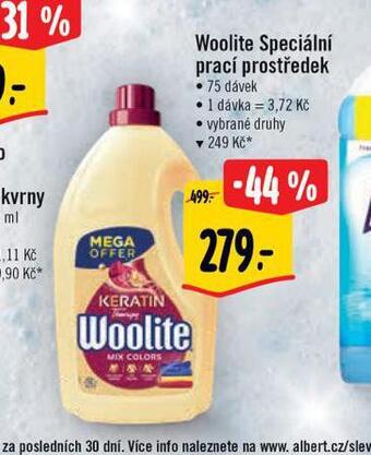Albert Woolite speciální prací gel nabídka