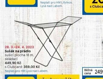 Tesco Sušák na prádlo nabídka