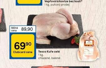 Tesco Kuře celé nabídka