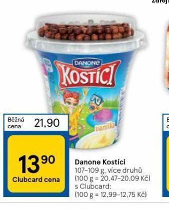 Tesco Danone kostíci nabídka