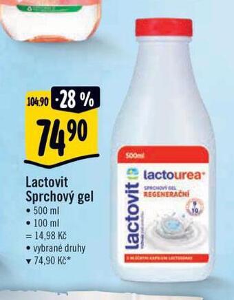 Albert Lactovit sprchový gel nabídka