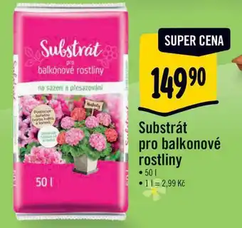 Albert Substrát pro balkonové rostliny nabídka