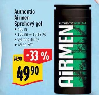 Albert Authentic sprchový gel nabídka