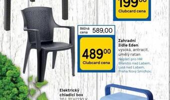 Tesco Zahradní židle eden nabídka
