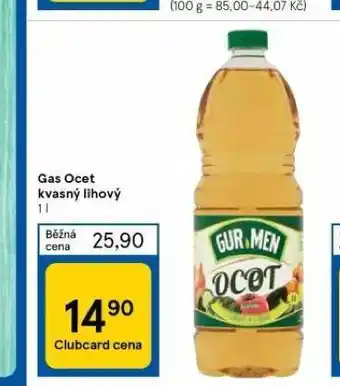 Tesco Gas ocet kvasný lihový nabídka