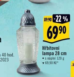 Hřbitovní lampa